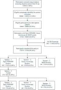 Diagnostic accuracy of screening and diagnostic tests used in a state-wide tuberculosis prevalence survey in India - Scientific Reports