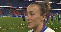 Lucy Bronze explains she played Euro 2025 with broken leg after England win