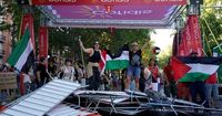 Anti-Israel protests force early end to Vuelta a Espana cycle race
