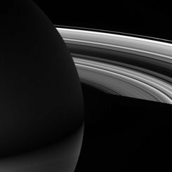 Saturn at Night