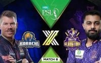 Karachi Kings vs Quetta Gladiators Live Streaming Details