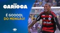 GOL DO FLAMENGO! Wesley abre o placar na final contra o Fluminense