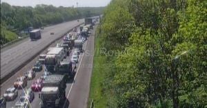 M1 Closed In Both Directions After Serious Collision