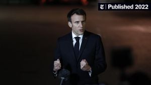 Macron Declares Russia A Threat To Europe Amid Ukraine Crisis