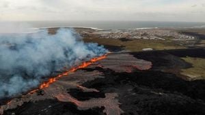 Nine Volcanic Eruptions Force Exodus From Icelandic Town