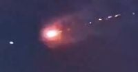 Speculation China 'intercepted meteor or UFO' after fireball streaks across sky
