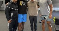 DJ Lagway and Anthony Richardson training together for first time during UF spring break