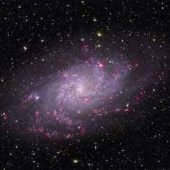M33: Spiral Galaxy in Triangulum