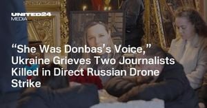 Ukrainian Journalists Killed In Drone Strike Near Front
