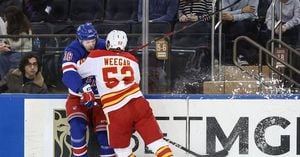 Flames Edge Rangers 2-1 In Thrilling Matchup