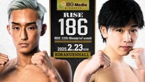 RISE 186 Championship Lights Up Tokyo