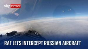 RAF Takes Action Against Russian Military Plane