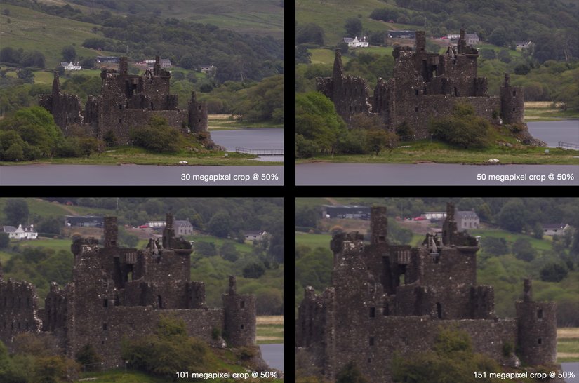 Farklı Megapixeller ile Dijital Yakınlaştırma