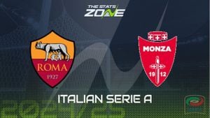 Roma Hosts Monza As Teams Clash In Serie A