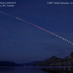 Kalamalka Lake Eclipse