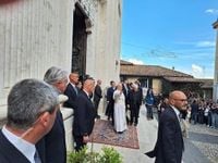 Papa Leone XIV a sorpresa in visita al santuario di Genazzano