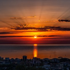 September Sunrise Shadows