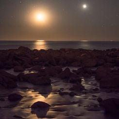  Triple Conjunction Over Galician National Park 