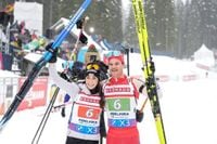 Biathlon: the impressive figures from Niklas Hartweg and Aita Gasparin's historic victory in the Pokljuka mixed singles relay | Nordic Mag | N°1 Biathlon | Nordic skiing