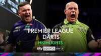 Premier League Darts 2025: Luke Littler lands nine-darter in EPIC final vs Michael van Gerwen in Cardiff | Highlights