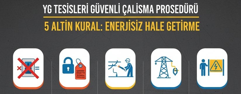 Güvenli Çalışma Prosedürü (5 Altın Kural)