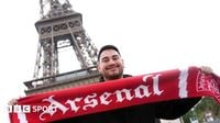 Build-up to Arsenal's Champions League semi-final decider in Paris