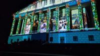 «Фантастически красиво»: уникальное световое 3D шоу украсило праздник в Воткинске