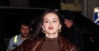 Selena Gomez Turns Heads With See-Through Top, Crashes NYC Movie Screening With Benny Blanco, Drops New Song