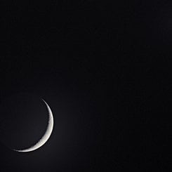 Crescent Moon and Venus