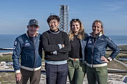 FRAM2 Astronotları, Tarihi Kutup Uzay Uçuşu Öncesinde Florida'ya Ulaştı!