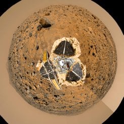 Mars Pathfinder'ın Biraz Üstünden