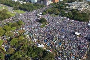 Manila Erupts In Massive Rally Over Flood Scandal