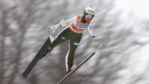 Nika Prevc Dominates Women's Ski Jumping World Cup In Hinzenbach