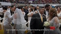 Over 600 couples tie the knot at mass civil wedding in Paraguay (Video) - Social News XYZ