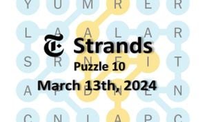 NYT Strands Solutions For March 3, 2025