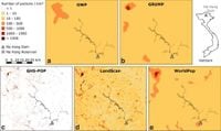 Global gridded population datasets systematically underrepresent rural population - Nature Communications