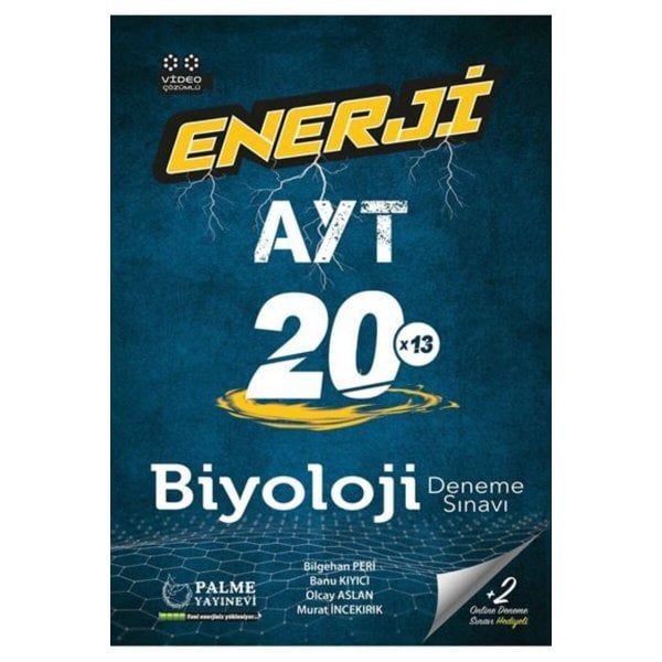 ENERJİ AYT BİYOLOJİ 20 DENEME SINAVI