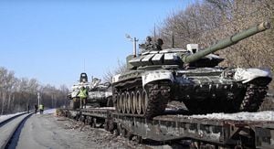 Ukraine Commemorates 1,000 Days Since Russian Attack