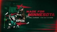 Minnesota Wild Signs Kirill Kaprizov to an Eight-year Contract Extension | Minnesota Wild