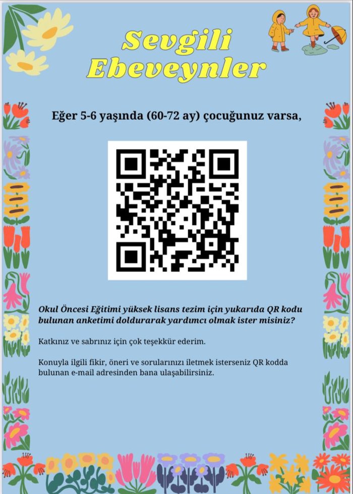 Ankara'da Yaşayan ve 5-6 Yaşında Çocuğu Olan Anne ve Babalar