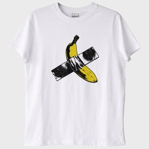 "Taped Banana": Modern Sanat T-Shirt