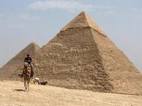 Experts dismiss viral claims of underground city beneath Giza pyramids | The Express Tribune