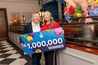 Lucky couple scoop life-changing £1m Lotto prize for second time