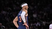 Josh Hart Jokes That Knicks Need Anne Hathaway, Suni Lee in the House for Playoff Run