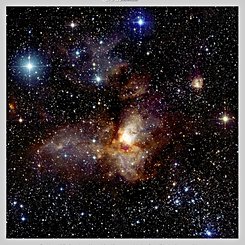 Star-Forming Region RCW38 from 2MASS
