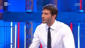 Stefano De Martino Hosts Tough Challenges On Affari Tuoi