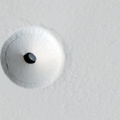  A Hole in Mars 