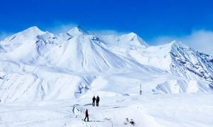 Heavy Snowfall Promises Stunning Winter Landscape Across Italy And Caucasus