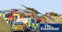 Three people killed and one critically injured in Isle of Wight helicopter crash