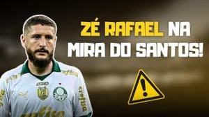 Santos Advances Talks To Sign Zé Rafael From Palmeiras